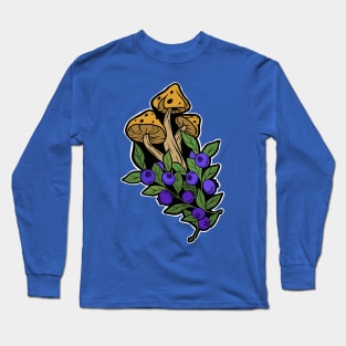 Blueberry mushroom Long Sleeve T-Shirt